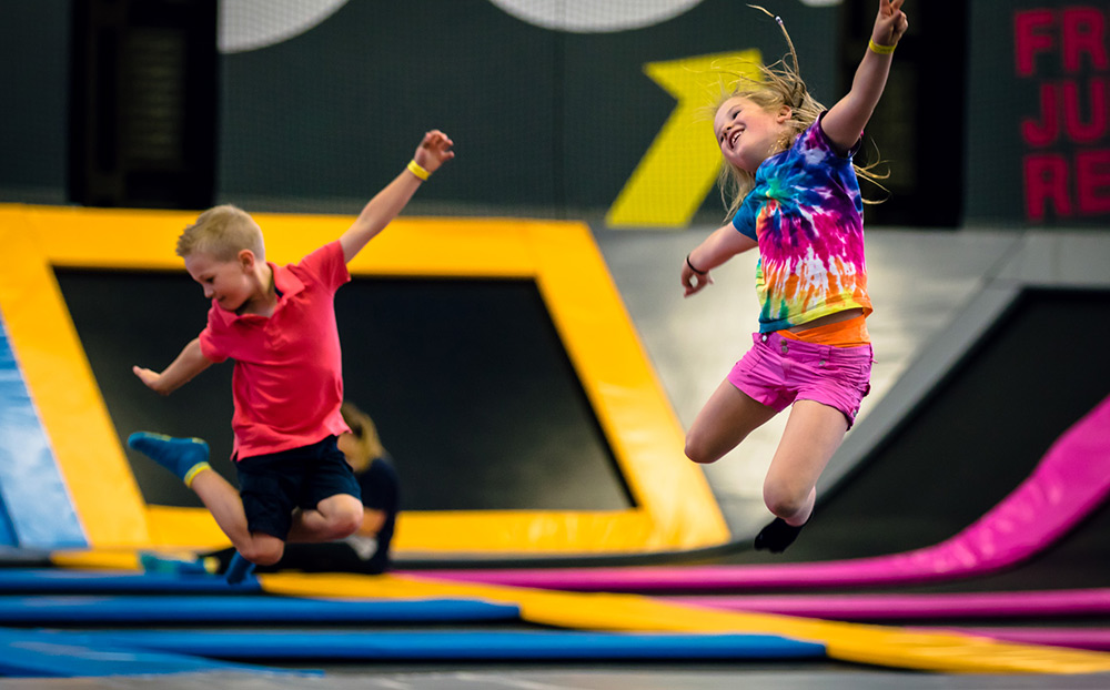 Photo of kids doing KinderGym